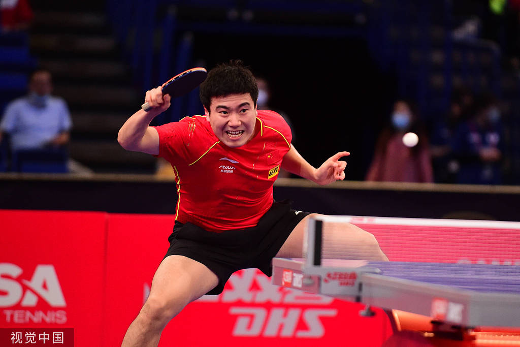 中国队轻取葡萄牙队，梁靖崑扛起全队